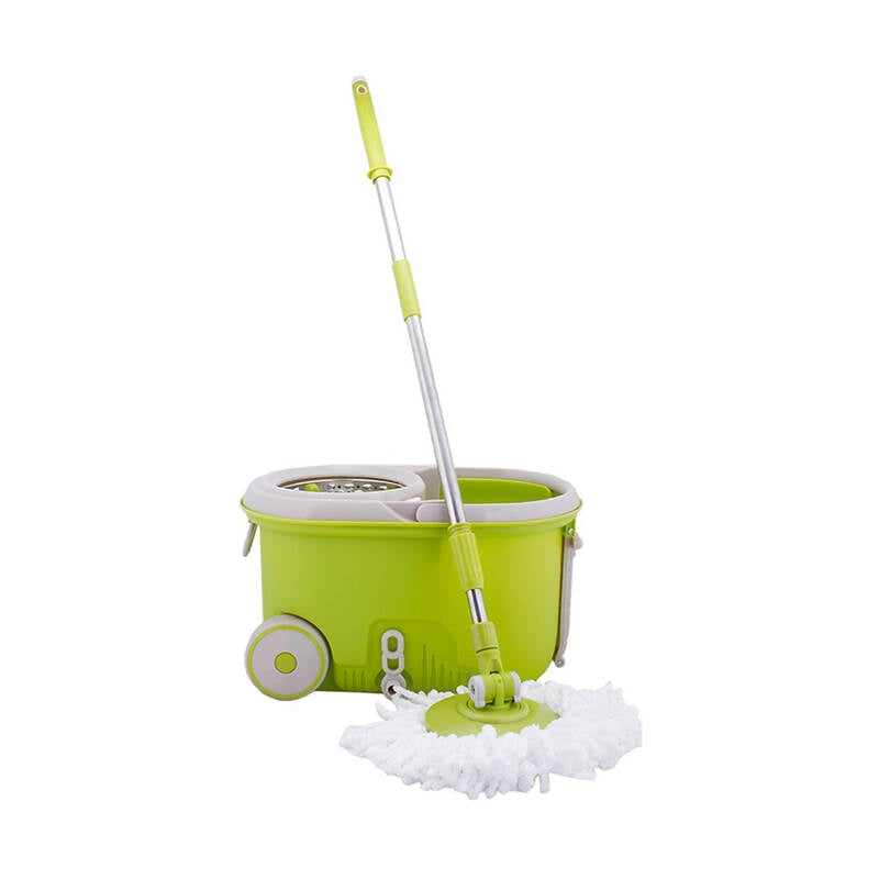 Bộ Cây Lau Nhà Xoay Tay 360 Độ LocknLock - Màu Xanh Lá - MOP-L003, , large image number null